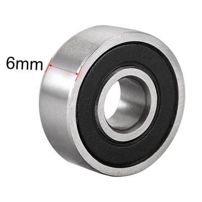 606-2RS Deep Groove Ball Bearing Double Sealed Chrome Steel Z1 Bearing
