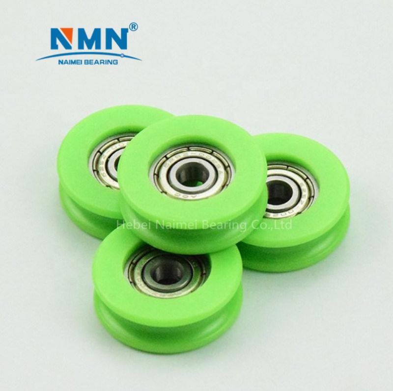 625 Carbon Steel Bearing High Friction POM Plastic Ball Bearings U-Shaped Rubber Bearing 625 Zz 2RS 5*16*5mm Miniature Ball Bearing