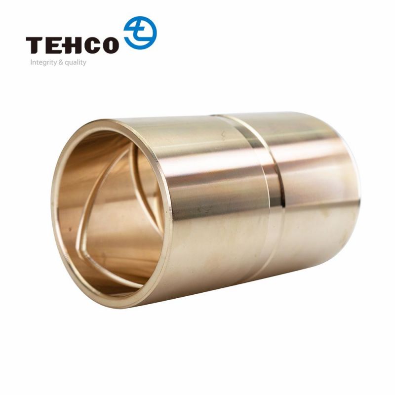 Copper alloy casting bushing Broze bearing bushing machine tool Customized size high load capability low weight