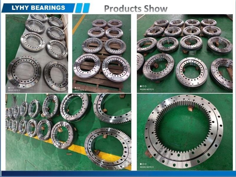 Ball Turntable Bearing External Teeth Slewing Bearing for Stick Boom Crane Gear Swing Bearing