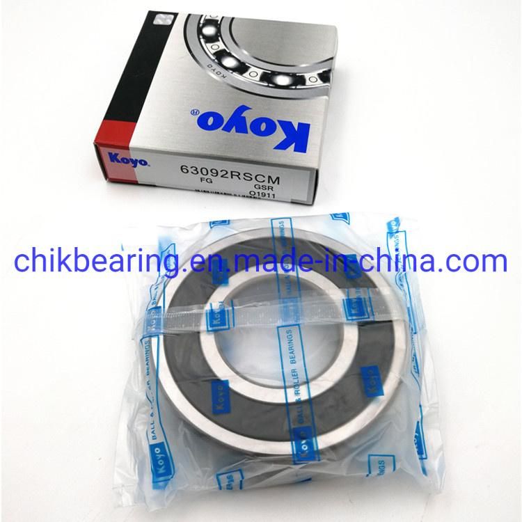 Koyo Rubber Seal Ball Bearing 62012rscm 62022rscm 62032rscm 60042rscm 62052rscm Deep Groove Ball Bearing 6201-2rscm 6202-2rscm 6203-2rscm 6204-2rscm 6205-2rscm