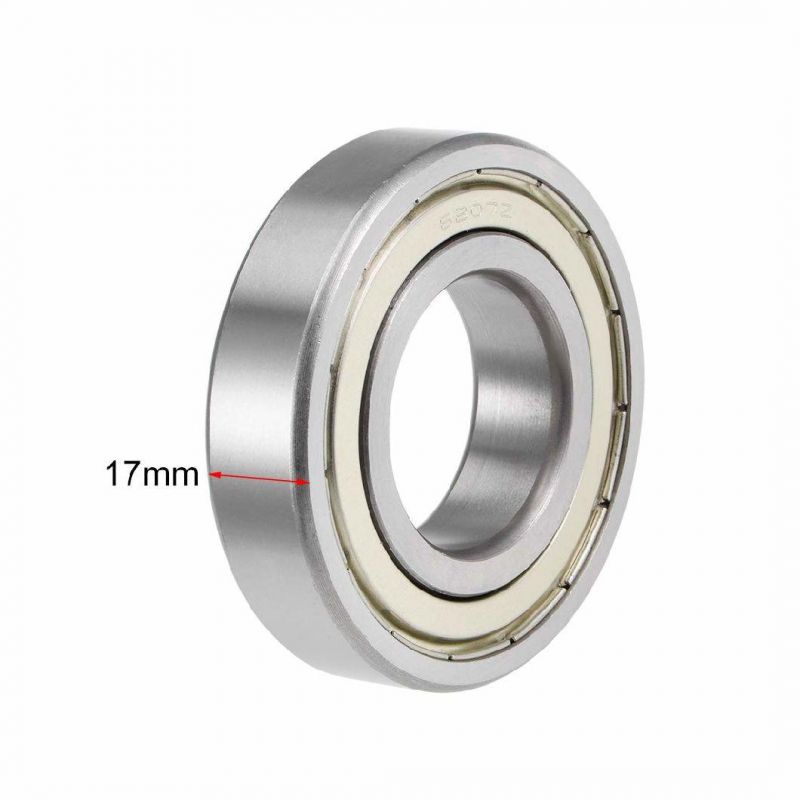 6207zz Deep Groove Ball Bearings Z2 35mm X 72mm X 17mm Double Shielded