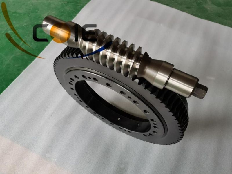 Slewing Drive Worm Gear Rotating Device for Timber Grab and Truck Crane