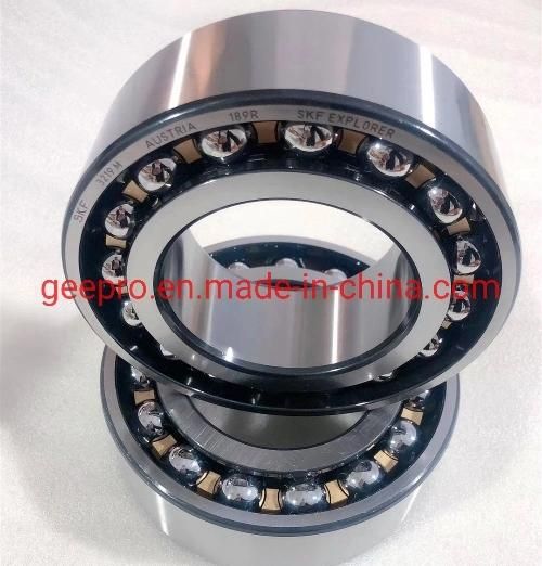 Stock Double Row 3219A 3219 3220 M Angular Contact Ball Bearing 95X170X55.6mm