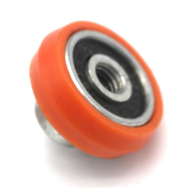 U Groove Nylon and Plastic Pulley Wheel with Bearing