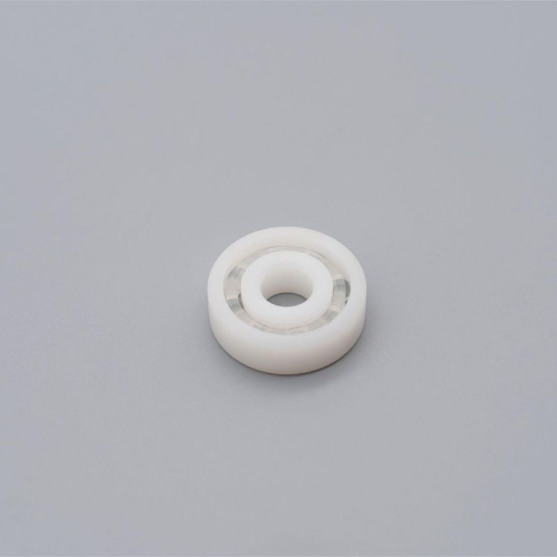 Low POM Plastic Ball Bearing with Glass Ball From China