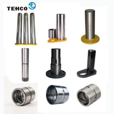 TEHCO 42CrMo Steel Bucket Pins Bushing for Excavator and Construction Machine with Specail Technique to Improve the Performacnce