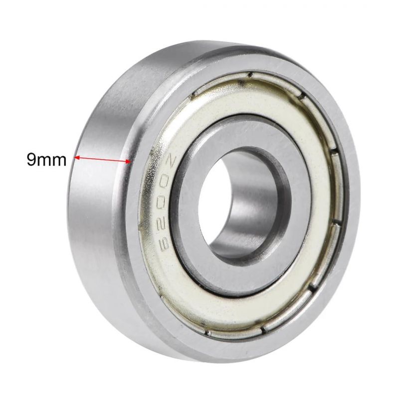 6200zz Ball Bearing 10mmx30mmx9mm Double Shielded Chrome Steel Bearings