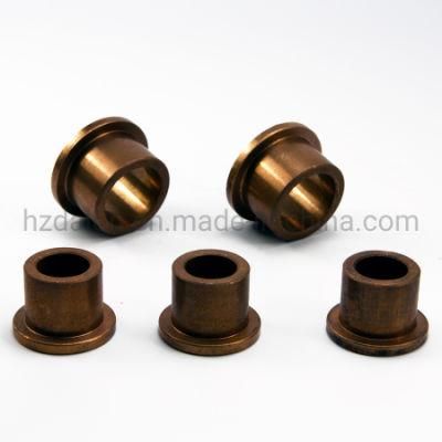 Sintered Metal Bronze Wheel Bearing Sleeve with Flange