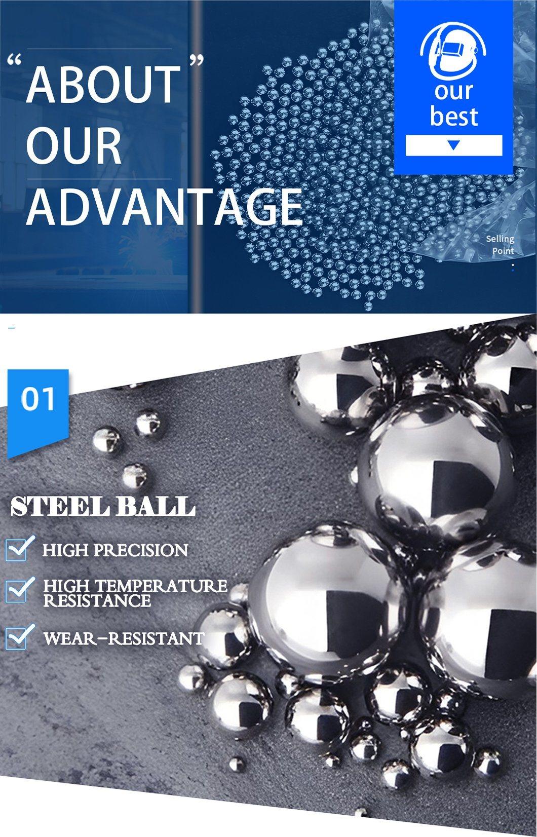 AISI52100 Highly Chrome Steel Balls for High-Speed Bearing Metal Milling 2mm-25.4mm Solid Precision Balls of Stee