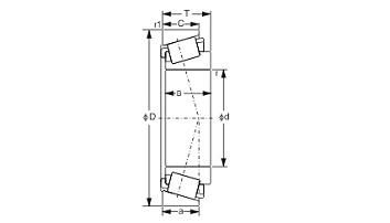 Tapered Roller Bearing, High Precision Bearing, Chrome Steel Bearing, Low Nosie, Long Life