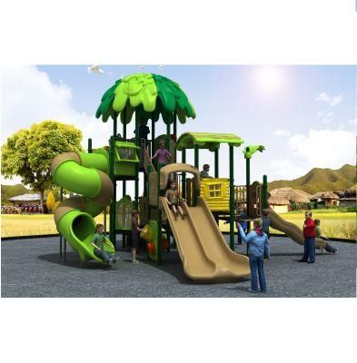 Children Slide Tree House Playground Outdoor Plastic Toys