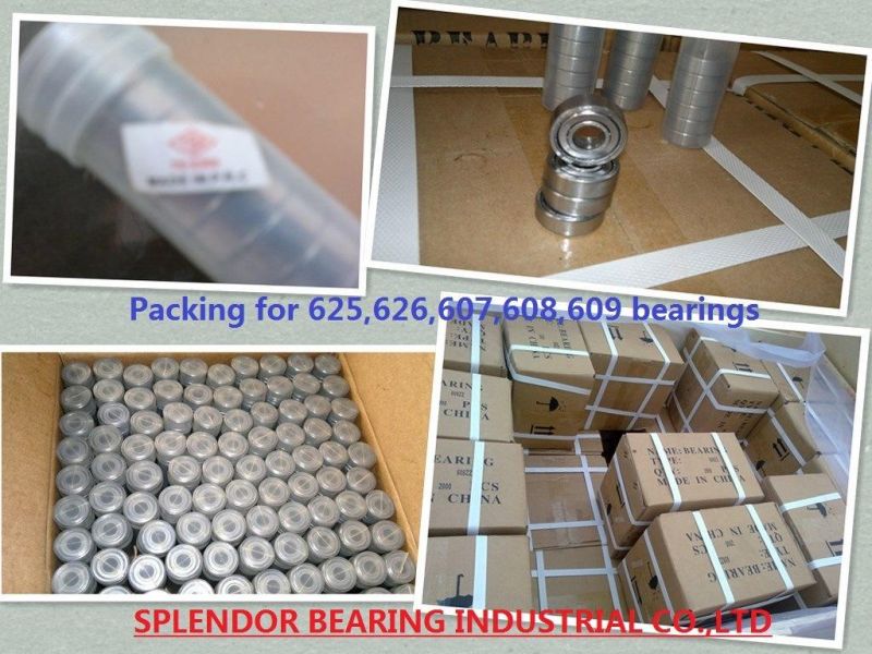 China Ball Bearings Factory of Carbon Steel Miniature Deep Groove Ball Bearings 625 626 608 6000 for Sliding Windows, Massage Chairs, Toys
