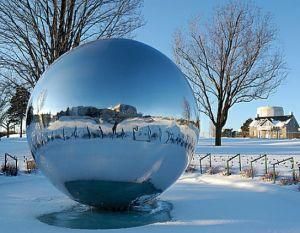300mm Hollow Stainless Steel Ball Hollow Steel Ball, Metal Hollow Ball for Exhibition or Outdoor