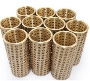 45*70 Cylinder Brass Guide Pin Ball Cage, Steel Ball Bearing Cage, Plastic POM Nylon Ball Retainer Bush