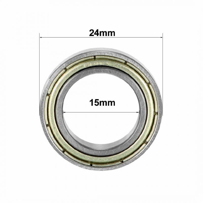 6802zz Deep Groove Ball Bearing Double Shield 6802-2z 15mm X 24mm X 5mm Chrome Steel Bearings