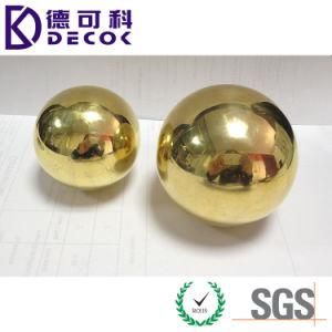 14mm 16mm 50mm 80mm 200mm 5 Inch Shiny Polished Decorative Ornament Hollow Brass Ball