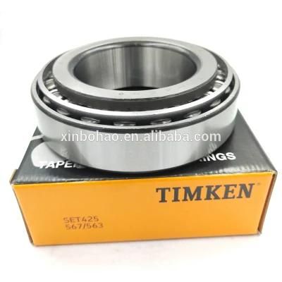 Fast Delivery Original Gcr15 Chrome Steel 567/563 575/572 580/572 Timken Taper Roller Bearing with Catalog
