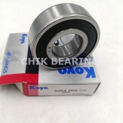Koyo High Precision 6012-2RS/C3 6200-2RS/C3 Ball Bearing 6201-2RS/C3 6202-2RS/C3 for Instrumentation
