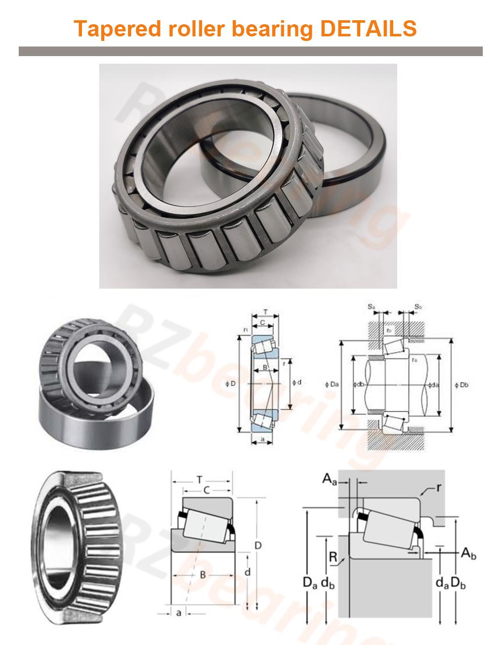 Bearing Hot Sale High Precision Tapered Roller Bearing 80*130*37mm 33116