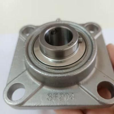 Rodamientos Chumaceras 420 304 Stainless Steel F Flange Ucf Sucf 205 206 207 208 F207 Pillow Block Bearing Price