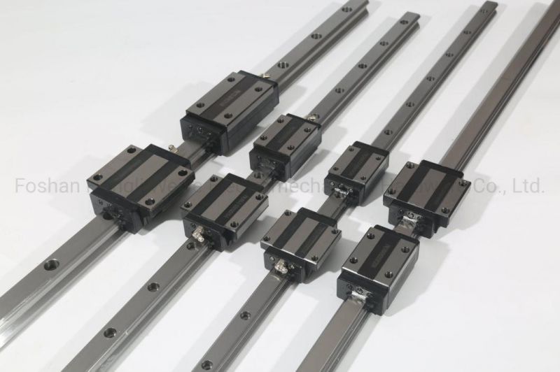Hsf35A Linear Guide Rail Pillow Block Bearing with Flange