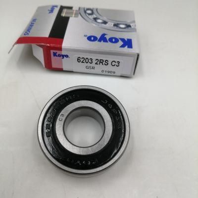 High Performance Koyo Brand P6 Grade 6202-2RS 6203-2RS 6204-2RS 6205-2RS 6206-2RS 6207-2RS 6208-2RS Deep Groove Ball Bearing