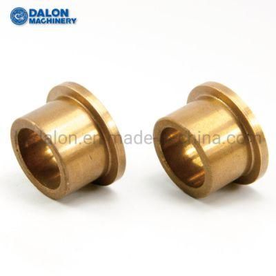 Sintered Oilite Bronze Bearing Brass Flange Starter Bushing