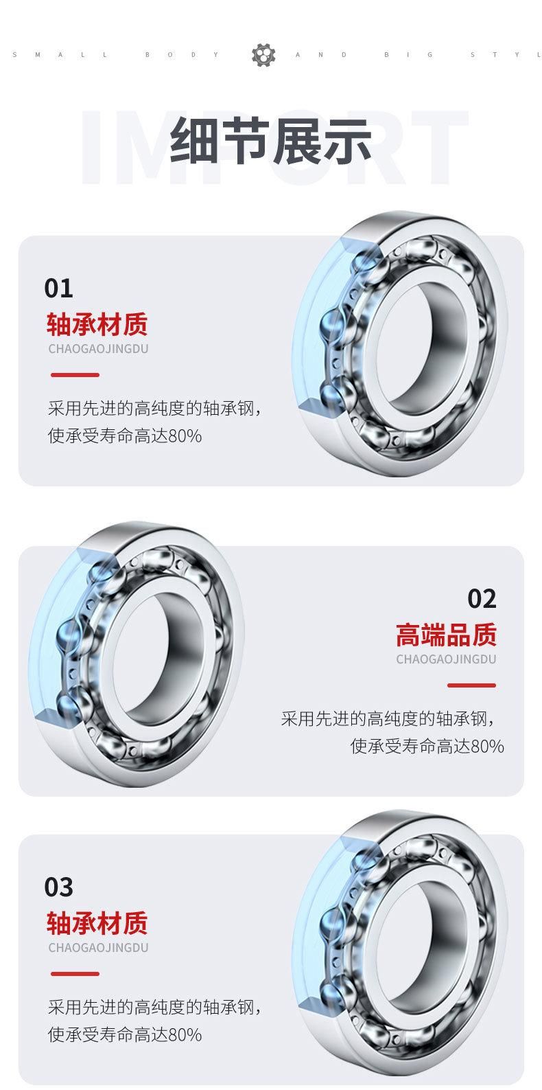 High Quality Self-Aligning Roller Bearing22214