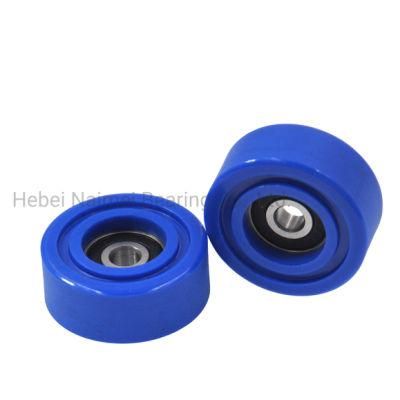 Pulley Hot Sale PU62635-14 Plastic Roller with 625-2RS Rubber Sealed Ball Bearing 14X6X35mm