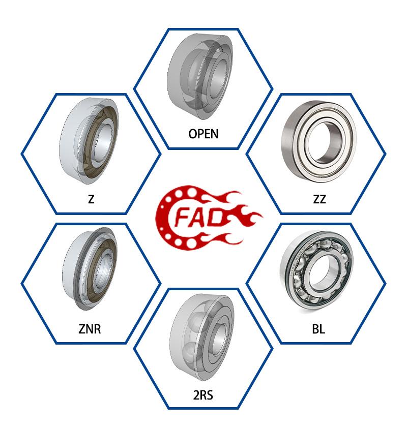 Xinhuo Bearing China Motorcycle Parts Bearing Supply Deep Groove Ball Bearing 608RS Liaocheng Ball Bearing Single Row Deep Groove Bearing