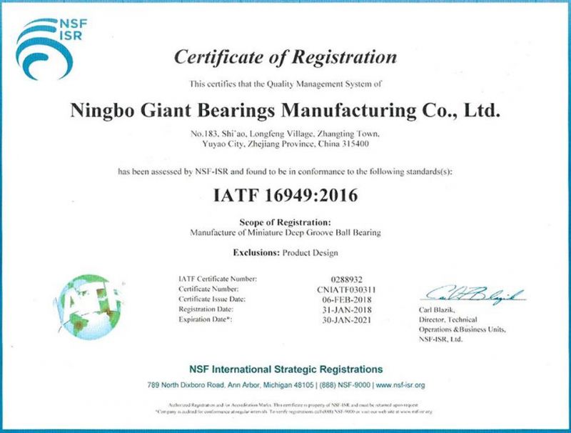 Tapered Roller Bearing 32309