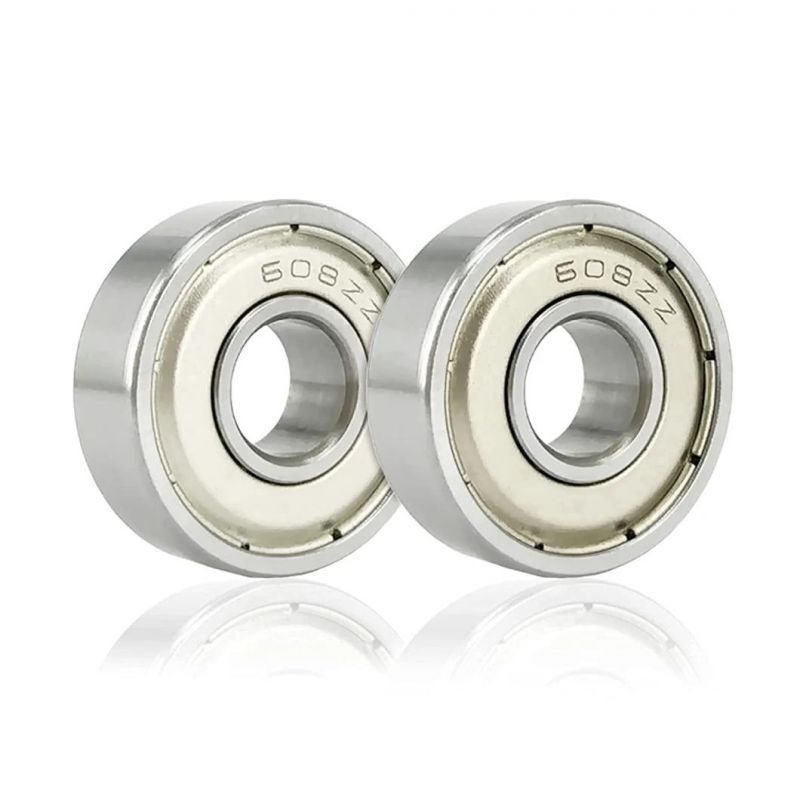 High Precision Miniature Ball Bearing Ss C 608 Zz / 2z P6 8X22X7 mm