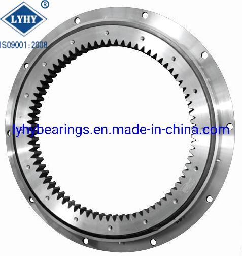 Light Single Row Ball Slewing Bearings Turntable Bearings with Internal Teeth Rk6-33n1z