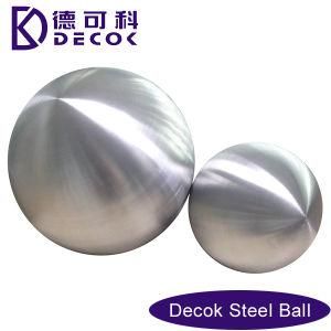 Home/Garden Decorative Ball 201 304 Brushed Stainless Steel Sphere