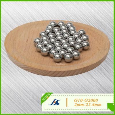 2.0mm-25.4mm G10-G2000 Stainless Steel Ball for Auto Part