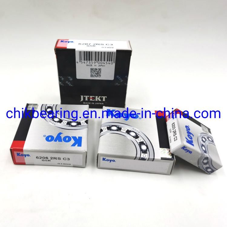 Agricultural Machinery Bearing Motor Bearing Auto Bearing Gearbox Bearing 6201-2RS 6202-2RS 6203-2RS 6204-2RS 6205-2RS Deep Groove Ball Bearing for Koyo Bearing