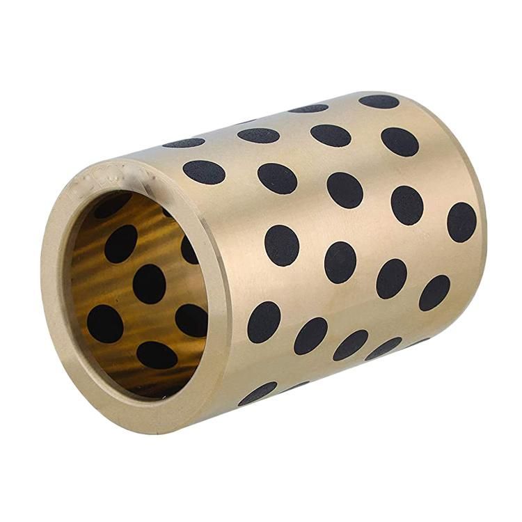 Oilless Bushing Self-Lubricating Sleeve Plugged Brass Bearing Carbon Bush Graphite Flange Bronze Bushes Bushing Bearing