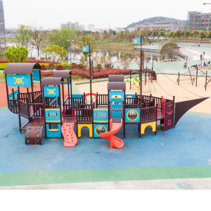 Children Slide Tree House Playground Outdoor Plastic Toys