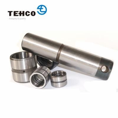 TEHCO C45 High Quality Carbon Steel Bucket Pin with Heat Treatment of Improved Hardness Custom Pins for Excavator and Machines,