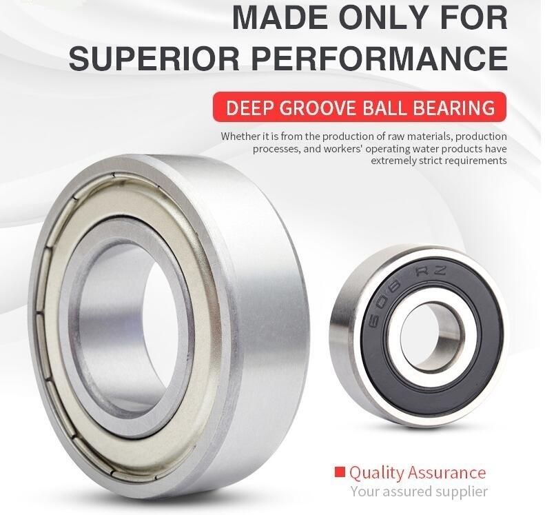 Roller Bearing 6202 with high precision steel balls