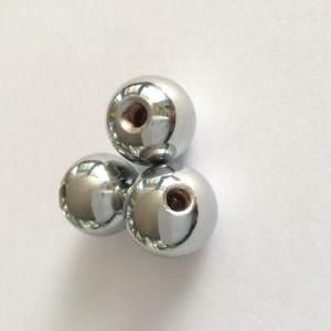 Drilled Stainless Steel Beads 8 mm with 1 mm Hole