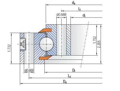 Slewing Ring Untoothed 10-20 1091/0-32072