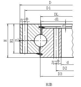 Slewing Ring Bearings HSB. 25.625