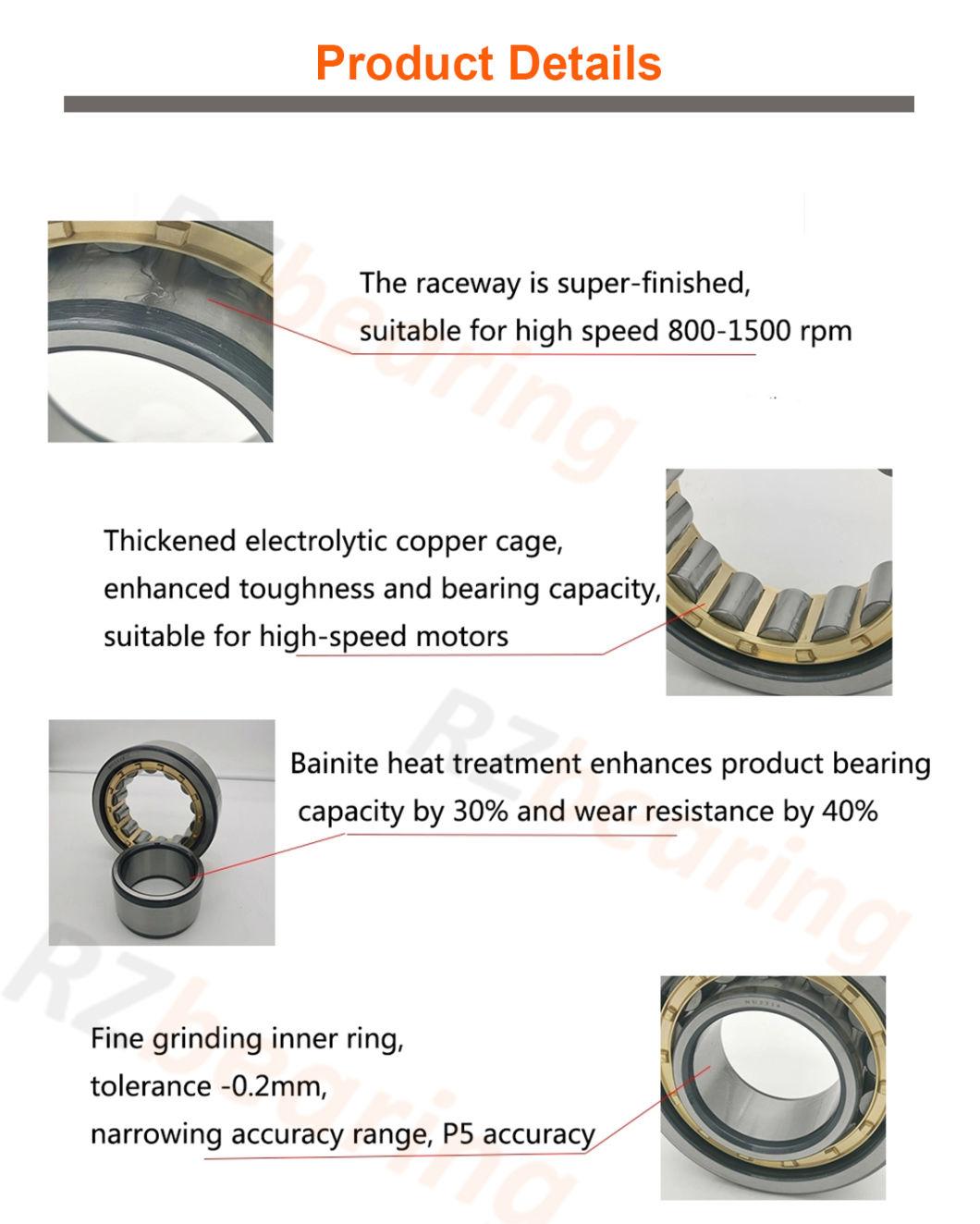 Bearings Factory Supply Nj417 Cylindrical Roller Bearing for Water Pump and Motors