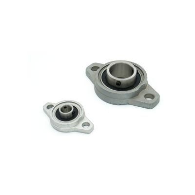Two-Bolts Silver Stamping Insert Flange Pillow Block Bearing Housing Seat Ssucfl206