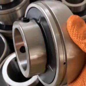 Chrome Steel Pillow Block Bearing with Cast Iron Flange UCP205