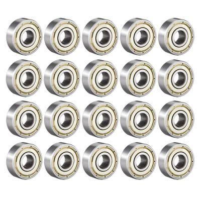 606zz Deep Groove Ball Bearing Double Shield 606-2z, 6mm X 17mm X 6mm High Chrome Steel Z1 Bearing