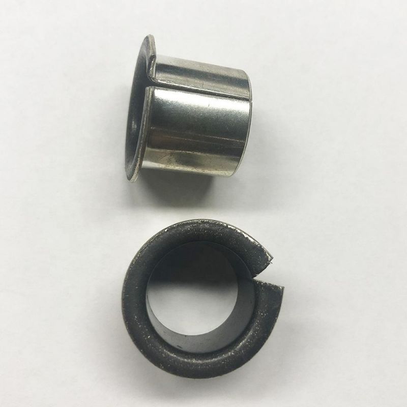 Steel Base Bronze PTFE Composite Flange Bearing Bushing