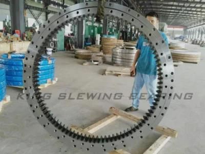 R180W-9s Excavator Parts Slewing Ring Bearings 81em-00021gg